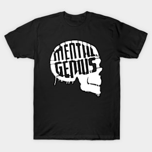 MENTAL GENIUS - Collector white edition T-Shirt